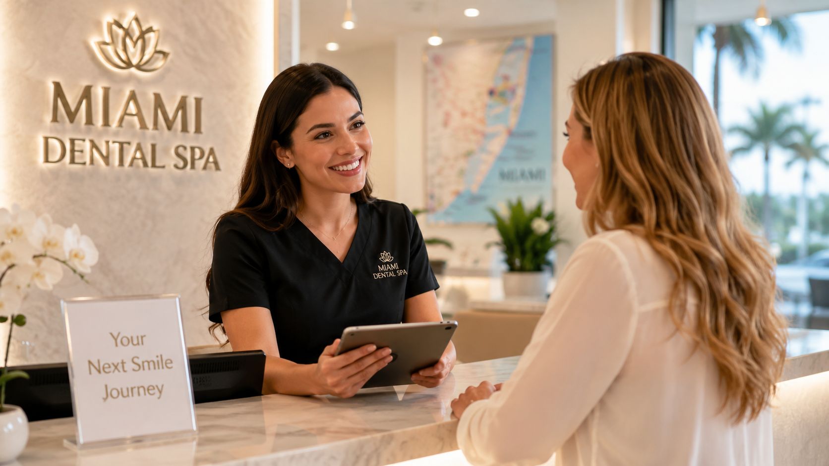 Screenshot from https://ultrasmilemiami.com/contact-us/
